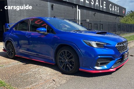 Blue 2022 Subaru WRX Sedan Rs (Awd)