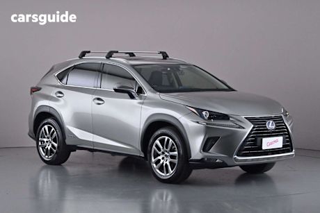 Silver 2019 Lexus NX300H Wagon Luxury Hybrid (Fwd)