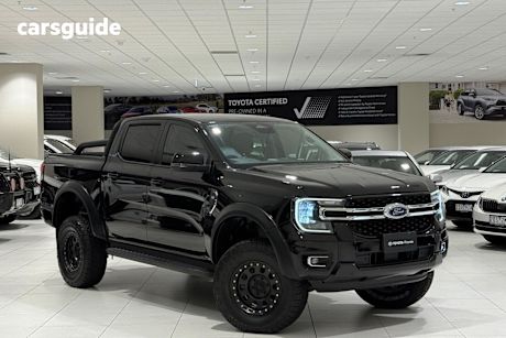 Black 2022 Ford Ranger Double Cab Pick Up Xlt 3.0 (4X4)