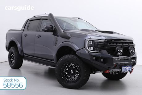 Grey 2023 Ford Ranger Double Cab Pick Up Wildtrak 3.0 (4X4)