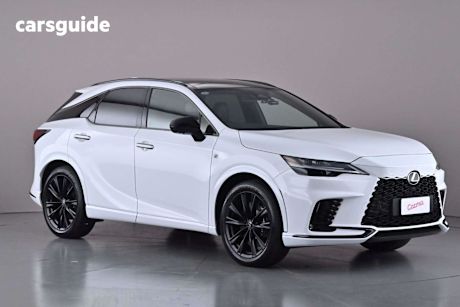 White 2023 Lexus RX500H Wagon F Sport Performance Hybrid