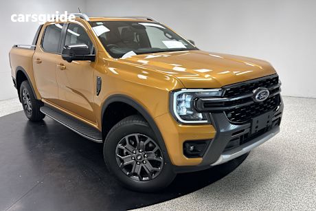 Yellow 2023 Ford Ranger Double Cab Pick Up Wildtrak 2.0 (4X4)