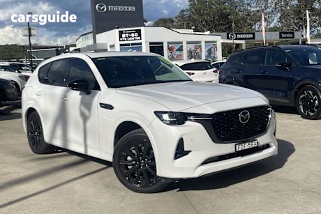 White 2023 Mazda CX-60 Wagon P50E Gt Phev