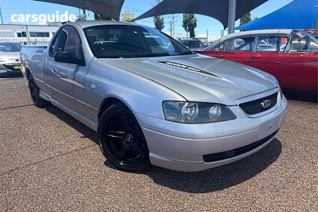 Silver 2004 Ford Falcon Ute Ute Tray XL R