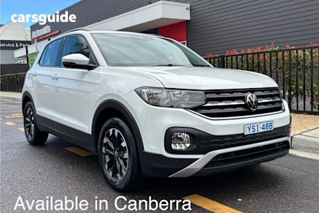 White 2023 Volkswagen T-Cross Wagon 85Tfsi Life