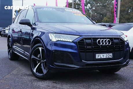 Blue 2020 Audi Q7 Wagon 50 Tdi Quattro S Line Mhev