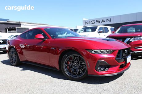 Red 2024 Ford Mustang Fastback Gt 5.0 V8