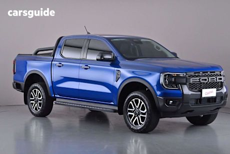 Blue 2022 Ford Ranger Double Cab Pick Up Sport 2.0 (4X4)