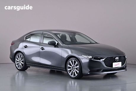 Grey 2019 Mazda 3 Sedan G25 Evolve