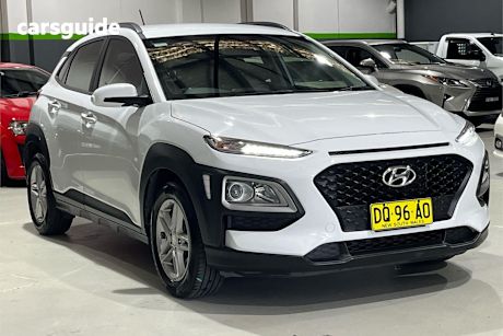 White 2020 Hyundai Kona Wagon Active (Fwd)