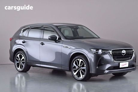 Grey 2023 Mazda CX-60 Wagon P50E Azami Phev