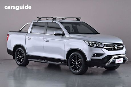 Silver 2020 Ssangyong Musso Crew Cab Utility Ultimate