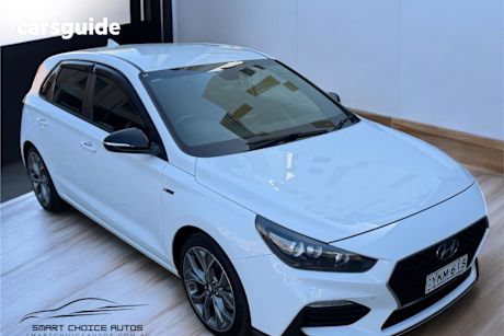 White 2020 Hyundai I30 Hatchback N Line