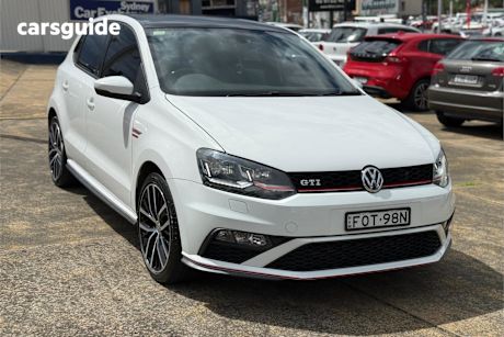 White 2017 Volkswagen Polo Hatchback Gti