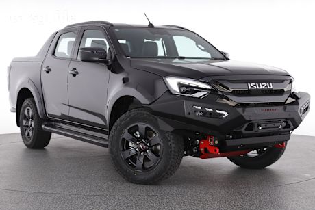 Black 2025 Isuzu D-MAX Crew Cab Utility X-Terrain (4X4)