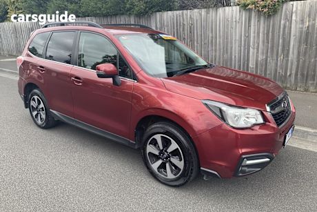 Red 2011 Subaru Forester Wagon 2.5I-L
