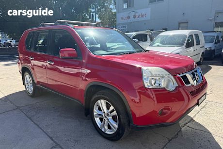 Red 2011 Nissan X-Trail Wagon St (Fwd)