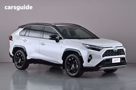 White 2024 Toyota RAV4 Wagon Xse (2Wd) Hybrid Premium Paint