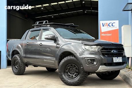 Grey 2018 Ford Ranger Double Cab Pick Up Wildtrak 3.2 (4X4)