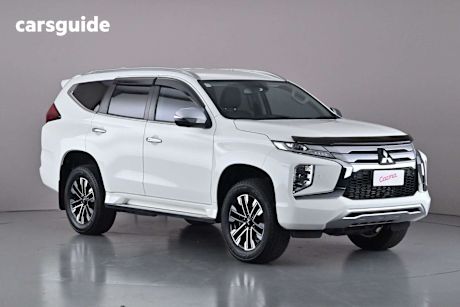 White 2022 Mitsubishi Pajero Sport Wagon Exceed (4Wd) 7 Seat