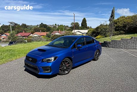 Blue 2018 Subaru WRX Sedan Premium (Awd)