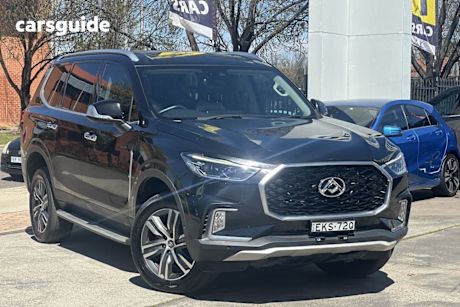 Black 2020 LDV D90 Wagon Executive (4Wd) D20