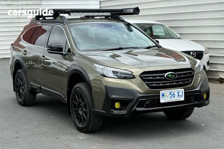 Green 2022 Subaru Outback Wagon Awd Sport