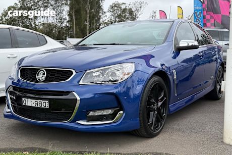 Blue 2016 Holden Commodore Sedan Ss-V Redline