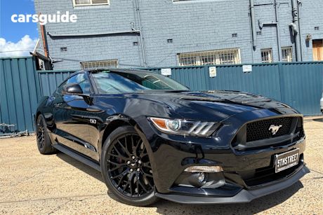 Black 2017 Ford Mustang Coupe Fastback Gt 5.0 V8