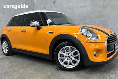 Orange 2017 Mini Cooper Hatchback 5D Hatch