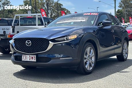 Blue 2022 Mazda CX-30 Wagon G20 Evolve (Fwd)