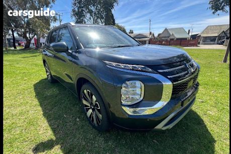 Grey 2025 Mitsubishi Outlander Wagon Exceed Tourer 5 Seat (Awd)