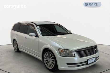 White 2004 Nissan Stagea SUV AXIS 350S