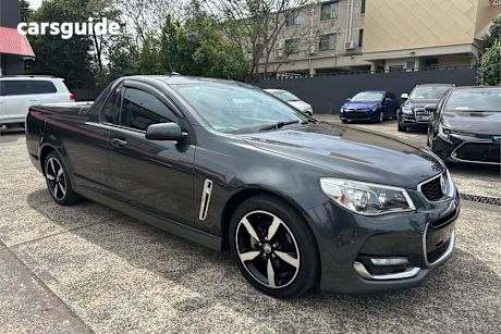 Grey 2017 Holden UTE Ute Tray SV6