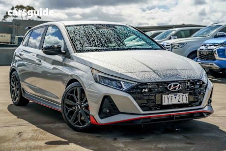Silver 2023 Hyundai I20 Hatchback N