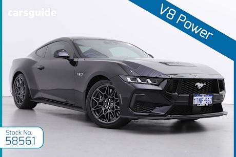 Black 2025 Ford Mustang Fastback Gt 5.0 V8