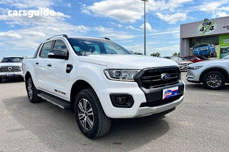 White 2021 Ford Ranger Double Cab Pick Up Wildtrak 3.2 (4X4)