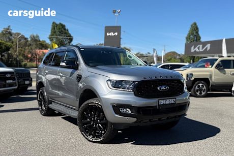 Silver 2020 Ford Everest Wagon Sport (4Wd)