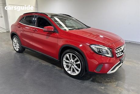 Red 2019 Mercedes-Benz GLA180 Wagon Urban Edition