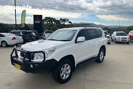 White 2012 Toyota Landcruiser Prado Wagon Gxl (4X4)