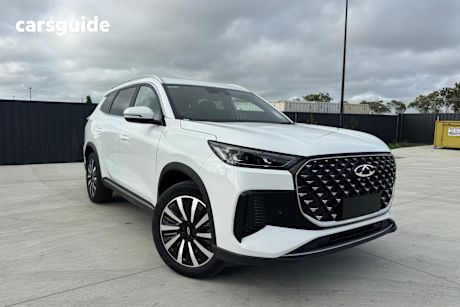 White 2025 Chery Tiggo 8 Wagon Csh Ultimate 2Wd