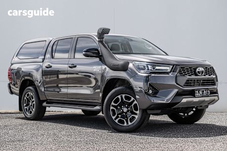 Grey 2025 Toyota Hilux Double Cab Pick Up Sr5 48V (4X4)