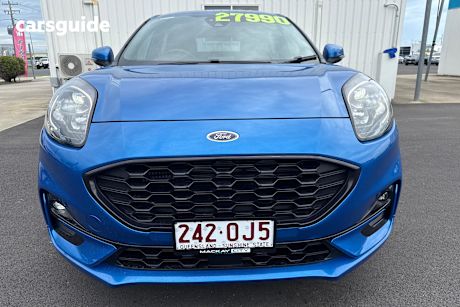 Blue 2023 Ford Puma Hatchback St-Line