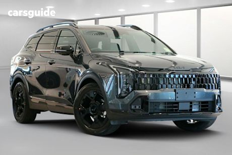 Grey 2025 Kia Sportage Wagon Gt-Line (Awd)