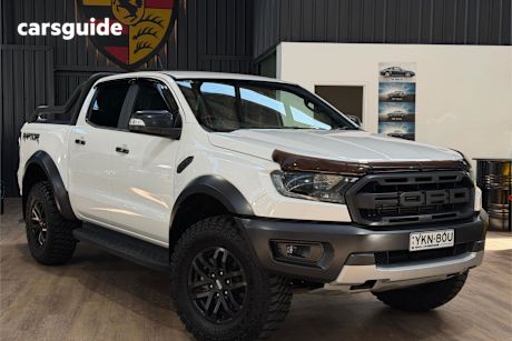 White 2020 Ford Ranger Double Cab Pick Up Raptor 2.0 (4X4)