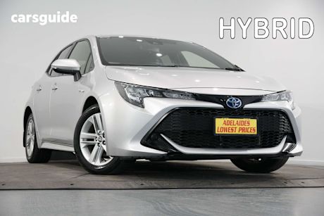 Silver 2022 Toyota Corolla Hatchback Ascent Sport Hybrid