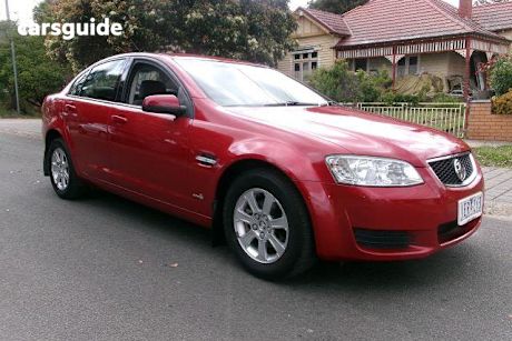 Red 2011 Holden Commodore Sedan Omega