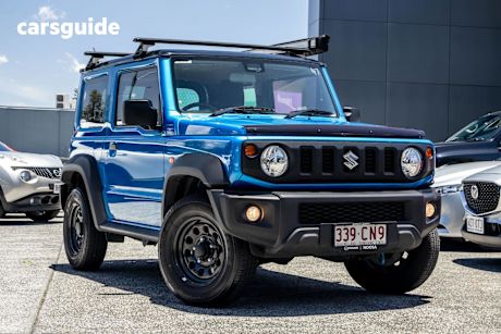 Blue 2021 Suzuki Jimny Wagon