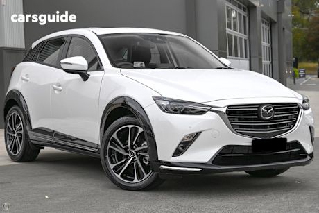 White 2024 Mazda CX-3 Wagon G20 Akari
