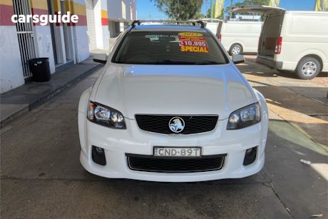 White 2013 Holden Commodore Sportswagon Sv6 Z-Series